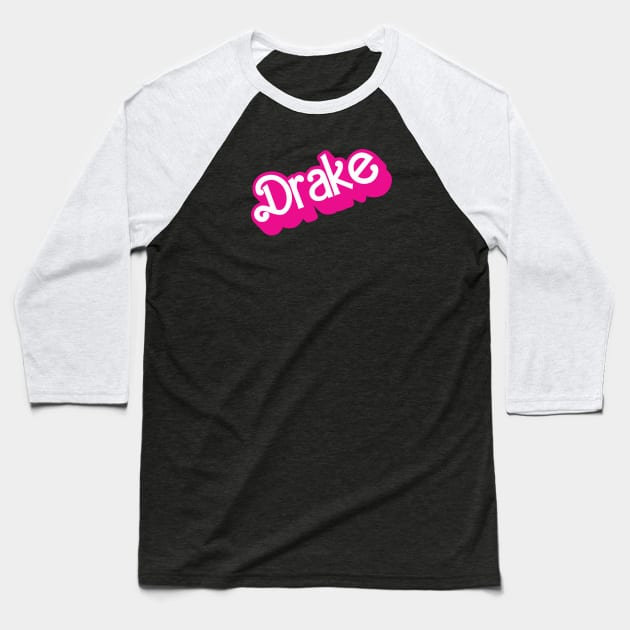 Drake x Barbie Baseball T-Shirt by 414graphics